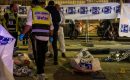 Israeli police investigate the scene of a shooting attack near a synagogue in Jerusalem on January 27, 2023. (Photo by Oren Ziv/picture alliance via Getty Images)